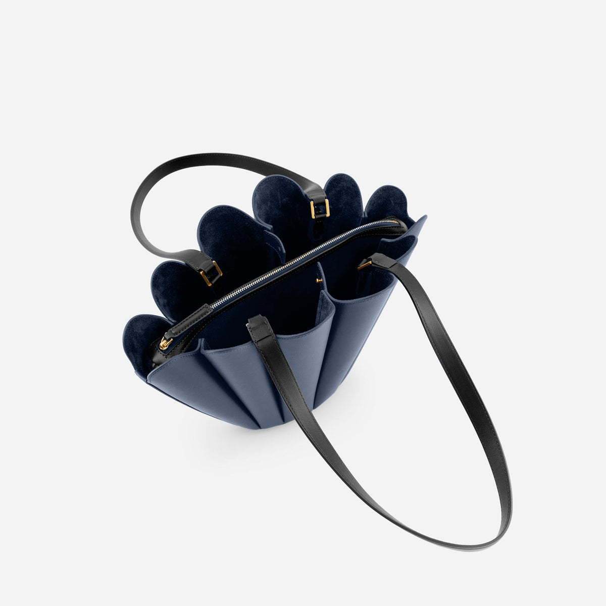 Mini Seashell Tote in Navy
