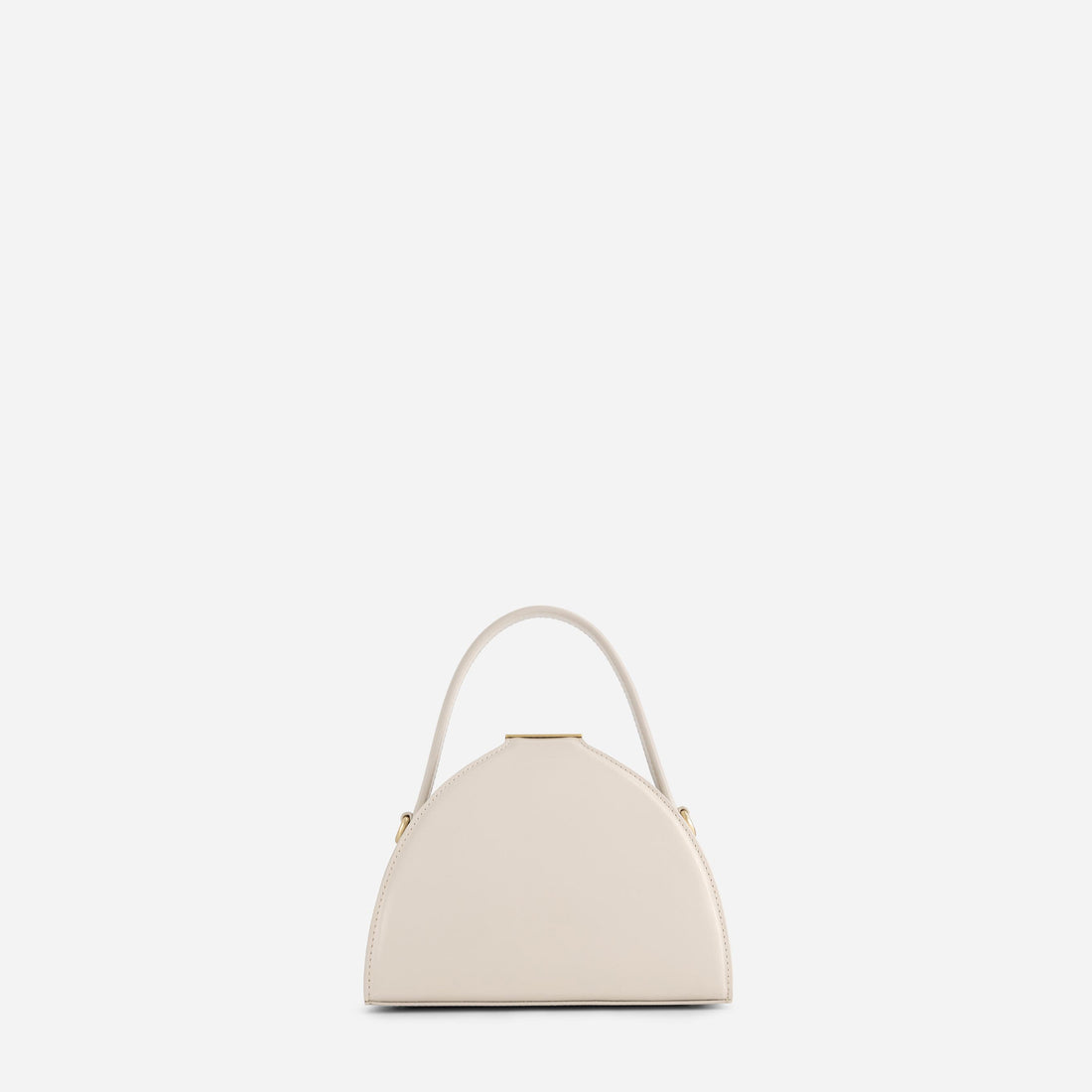 Mini Pandora leather bag in Dove