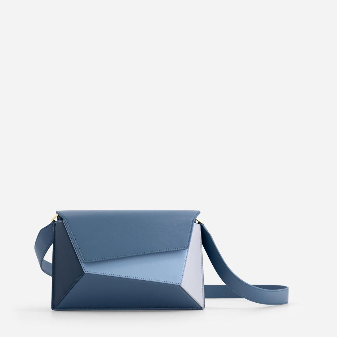 Naomi leather bag in Denim