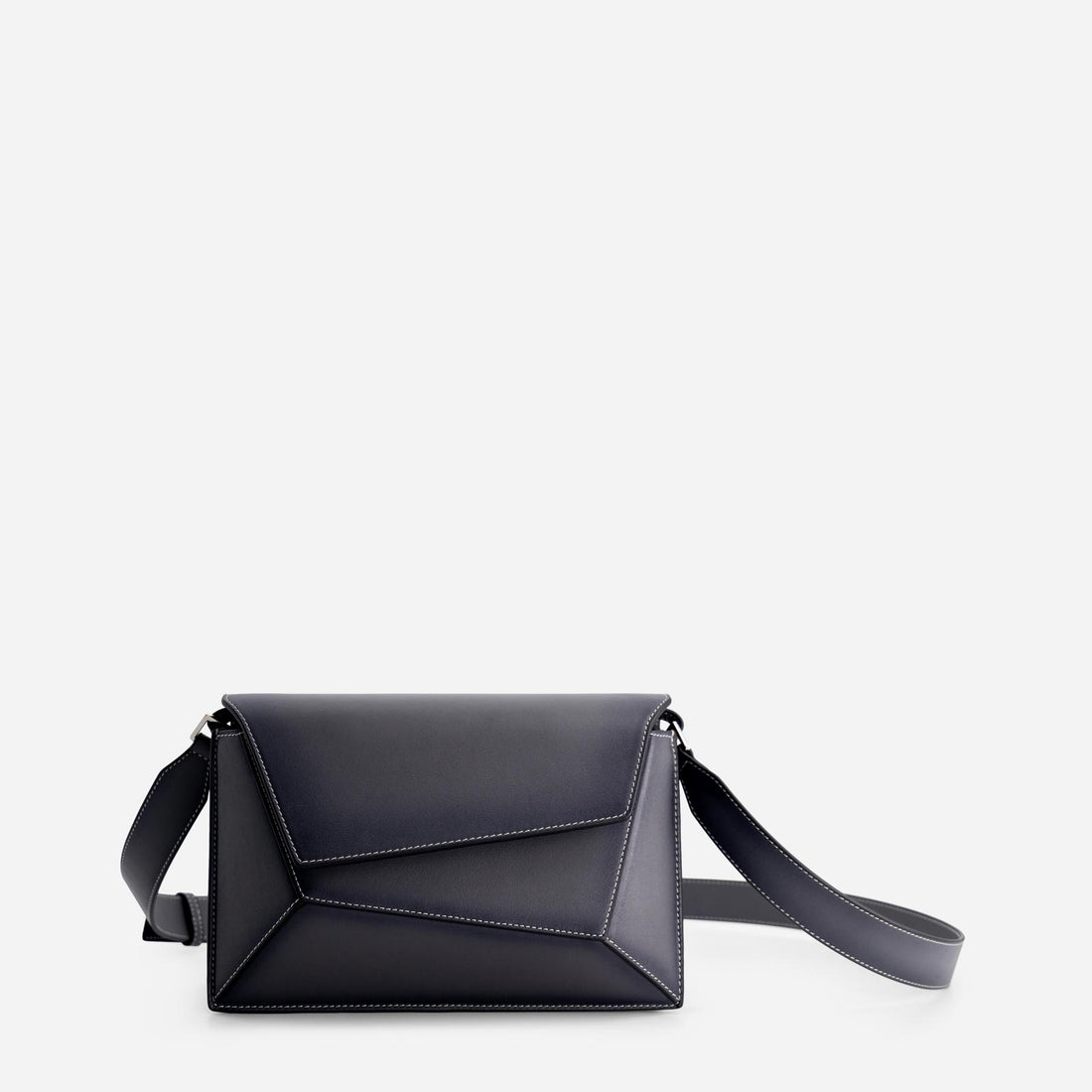 Naomi leather bag in Schist