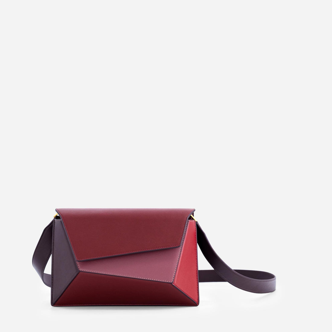 Naomi leather bag in Cranberry