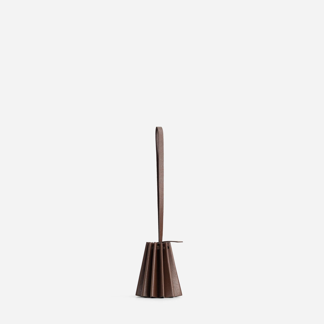 Pleated Keyholder in Espresso