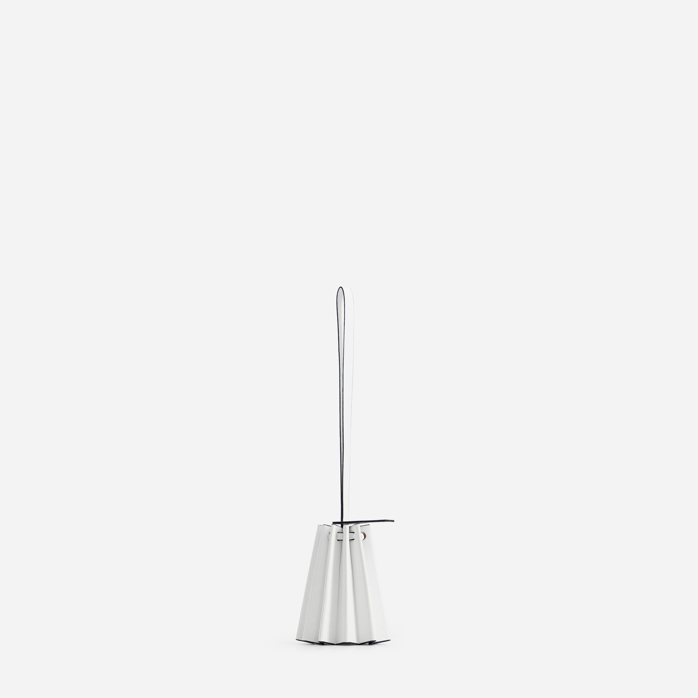 Pleated Keyholder - White