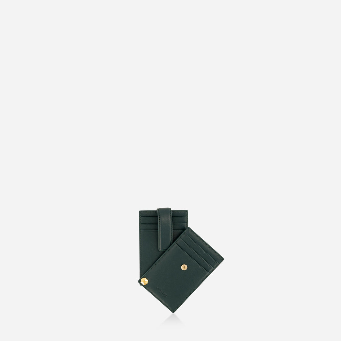 Rotate Cardholder in Duck Green