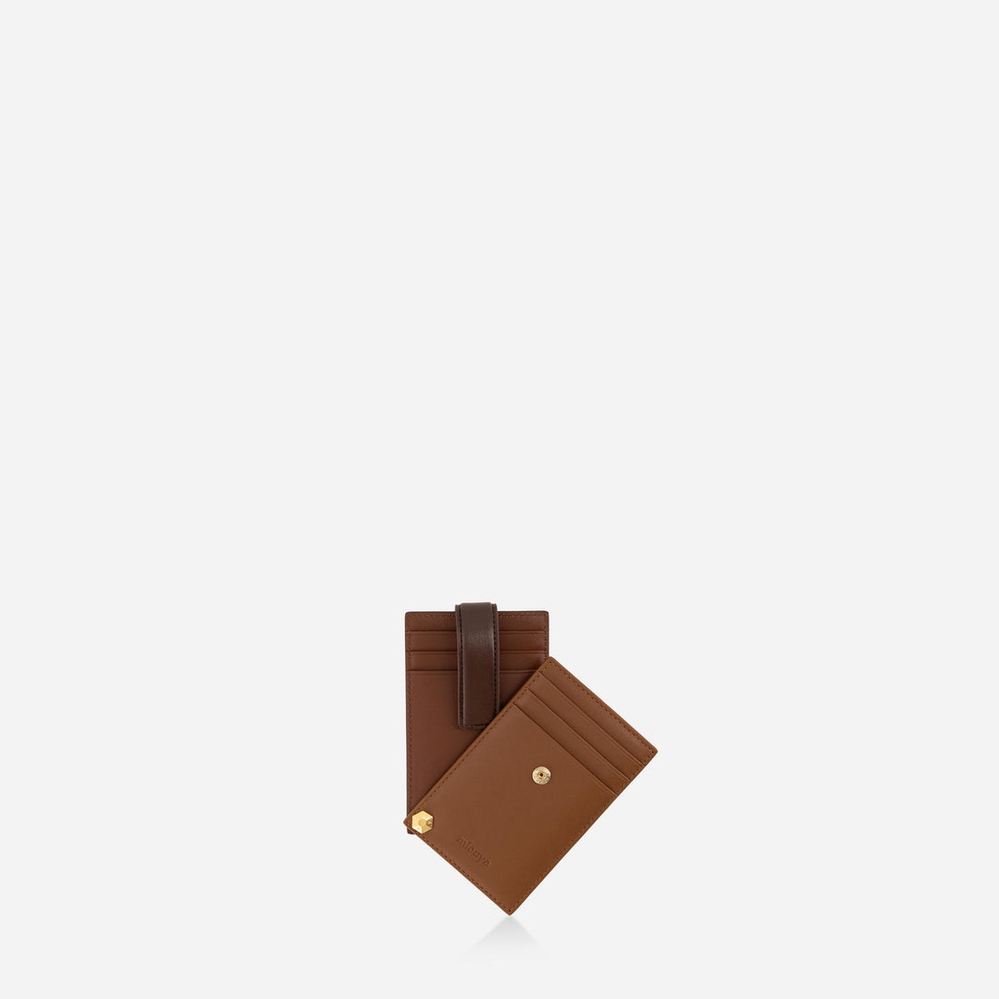 Rotate Cardholder in Praline