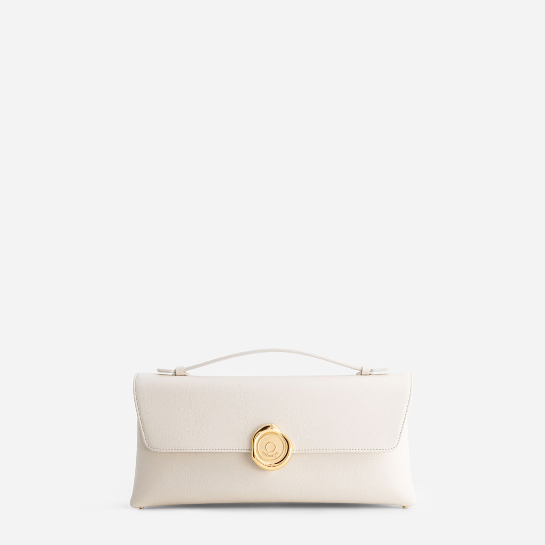 Seal Double Clutch in Cream
