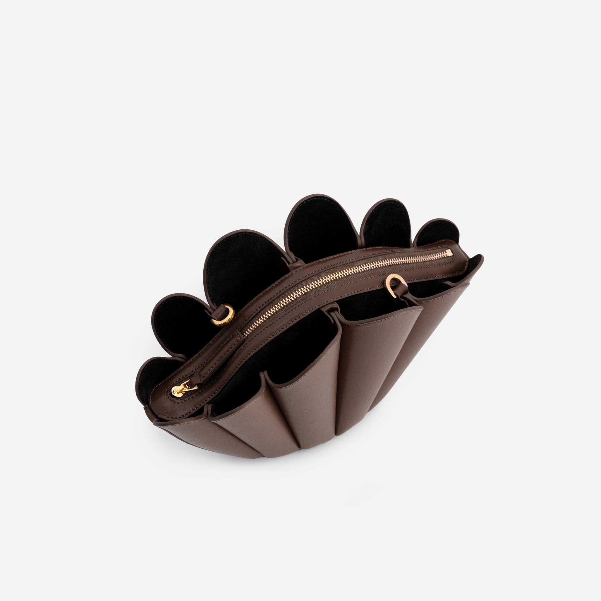 Seashell Crossbody - Espresso
