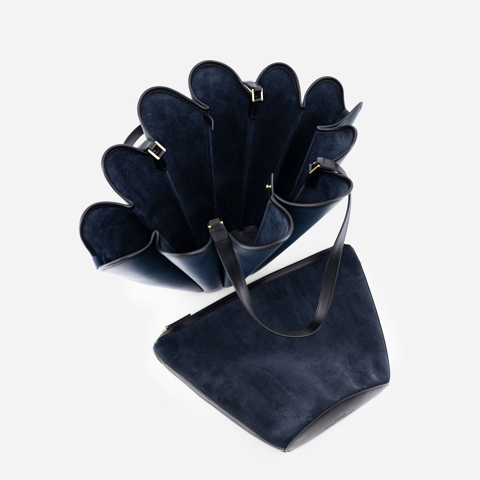 Seashell Tote - Navy