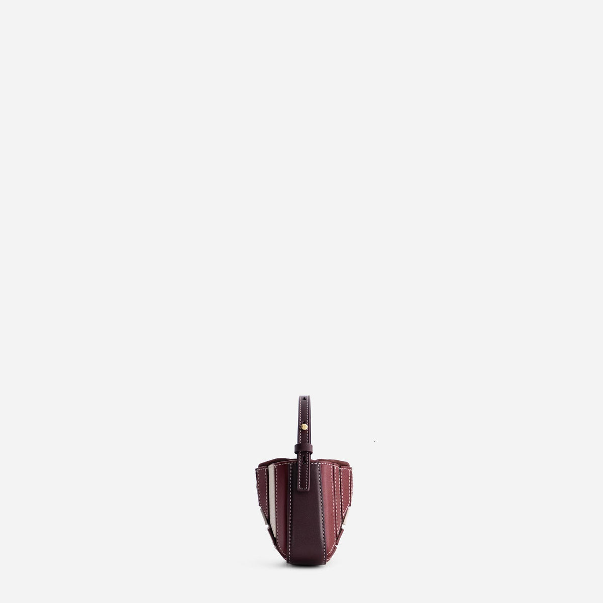 Sera Charm - Bordeaux&Off White