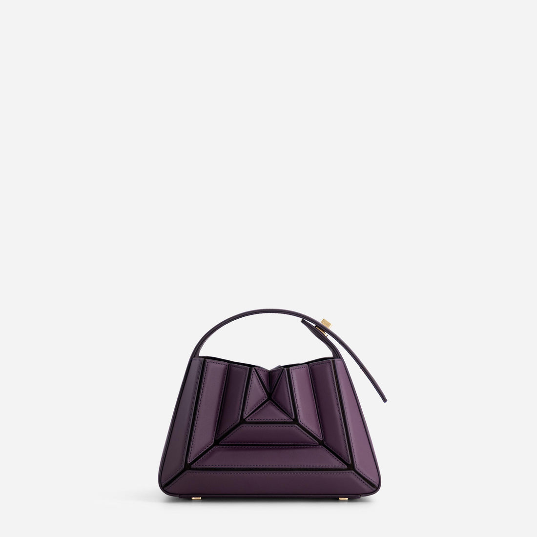 Sera Mia leather bag in Dark Grapes