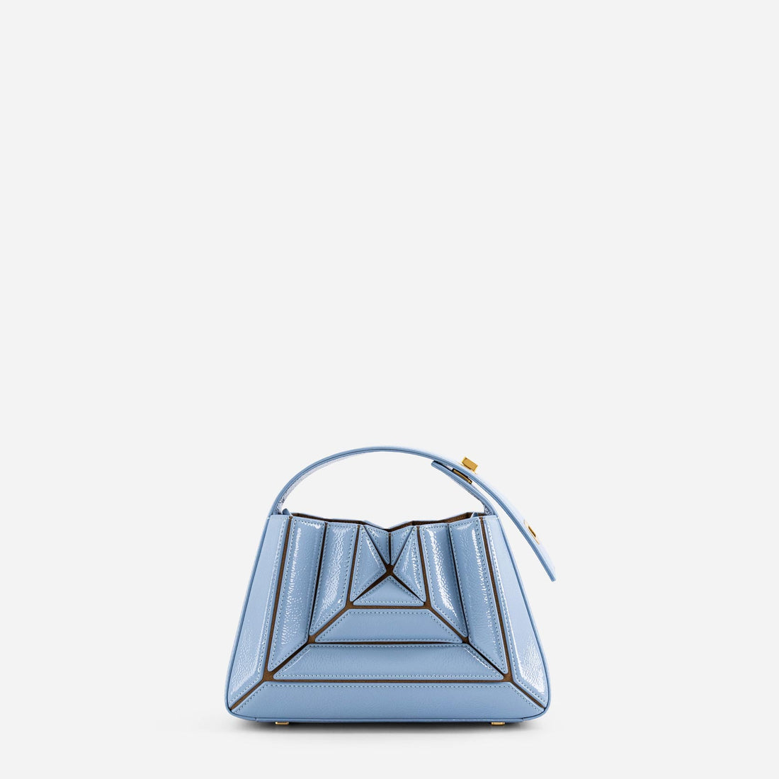 Sera Mia leather bag in Mermaid Blue