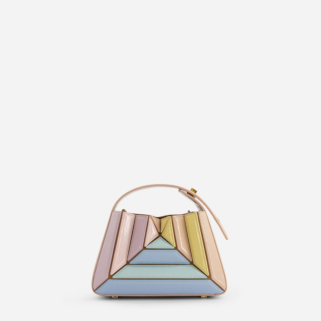 Sera Mia leather bag in Mermaid Multicolor