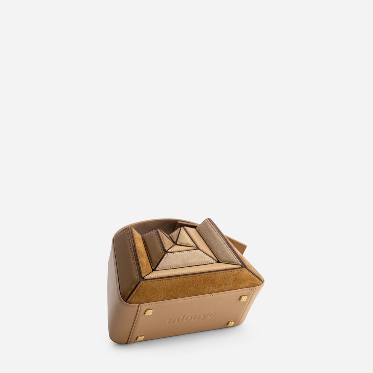 Sera Mia bag in Suede Milky