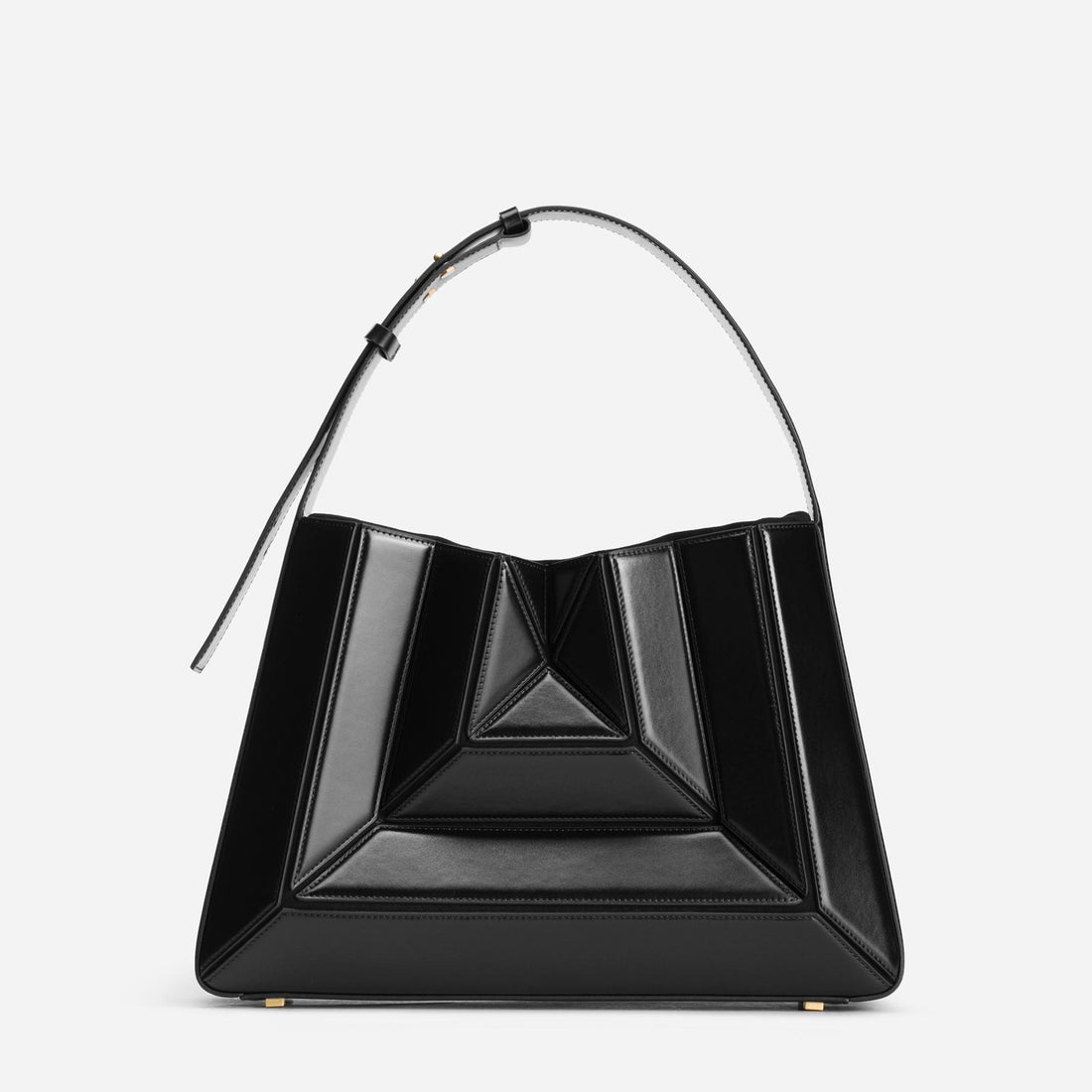 Sera Éclat leather bag in Black