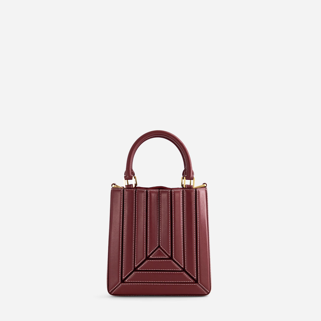 Sera Tall Tote Mini in Bordeaux