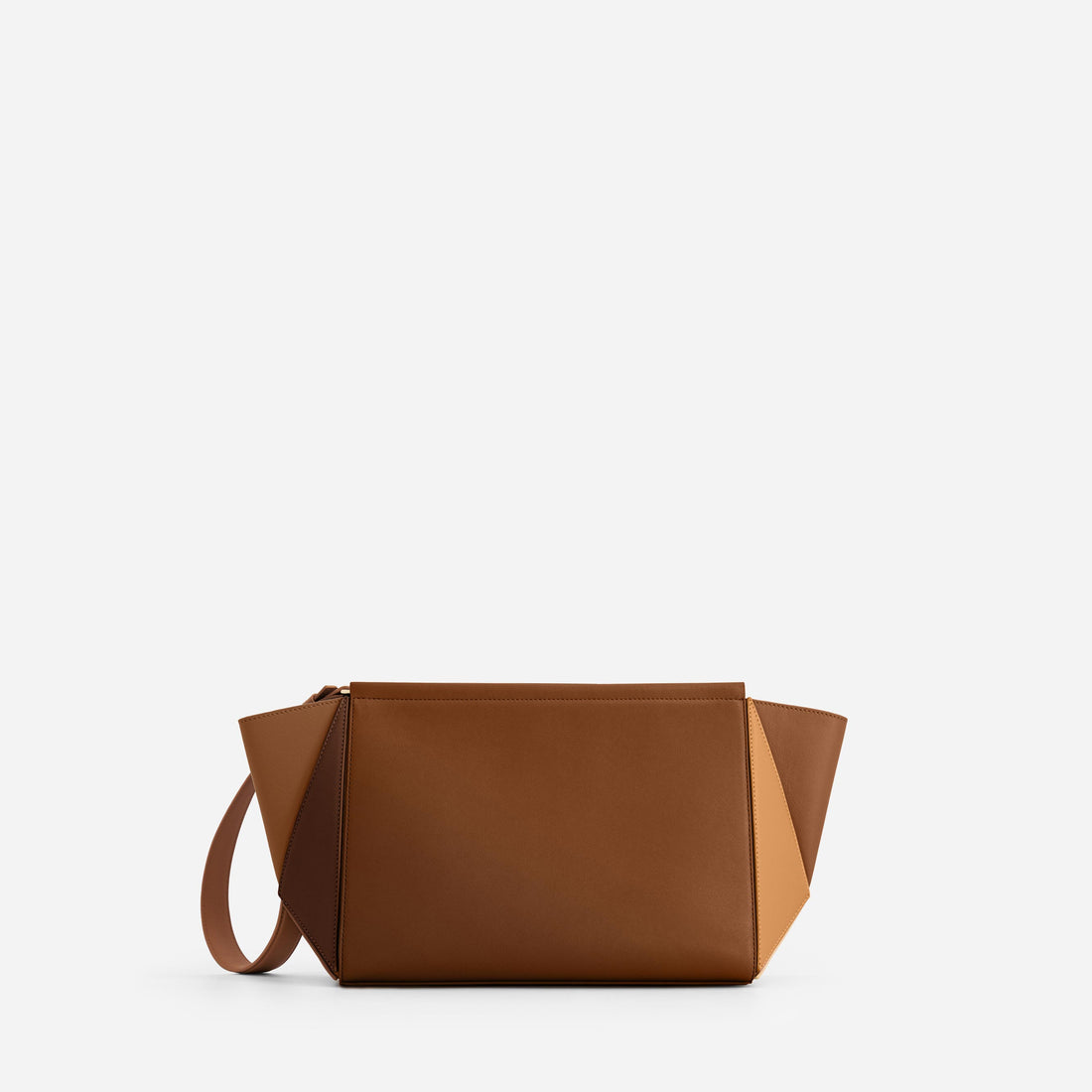 Large Triangle Pouch in Praline