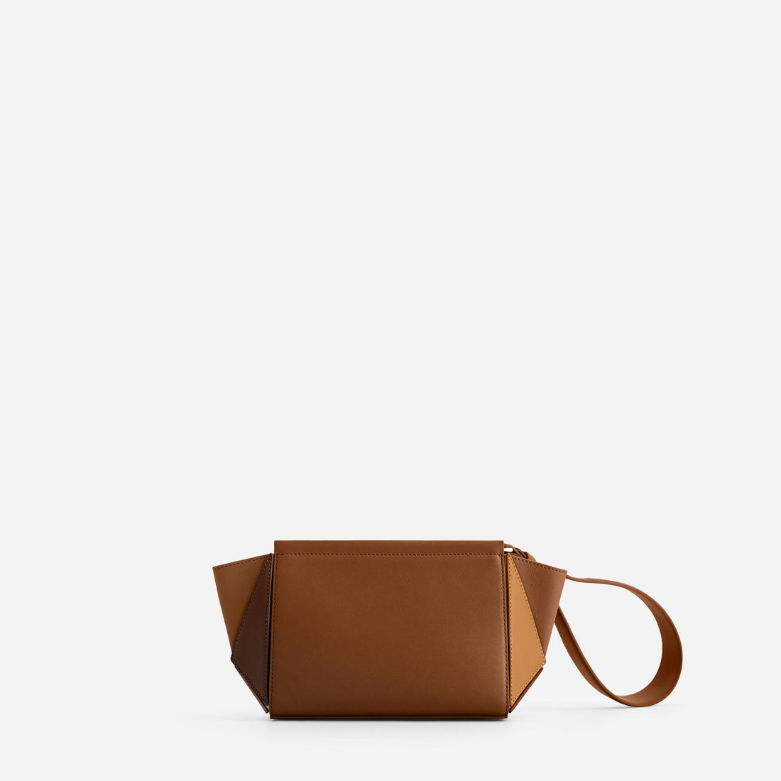 Small Triangle Pouch in Praline