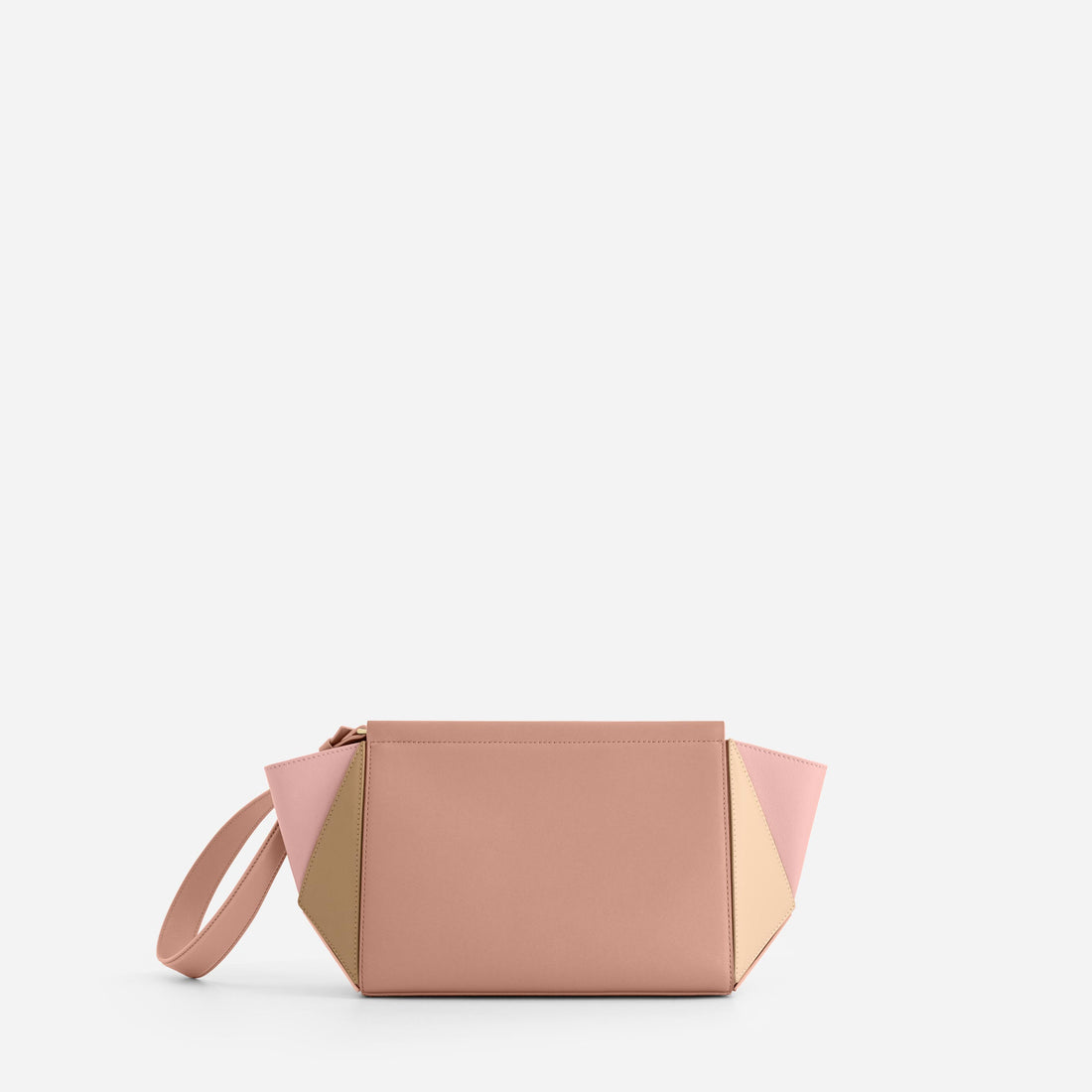 Medium Triangle Pouch in Terracotta