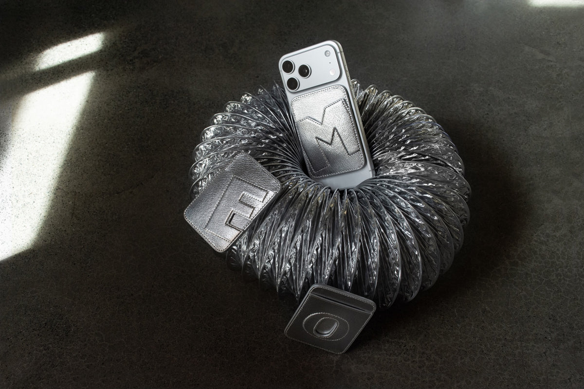 Shown: M, E and O in Metallic Silver
