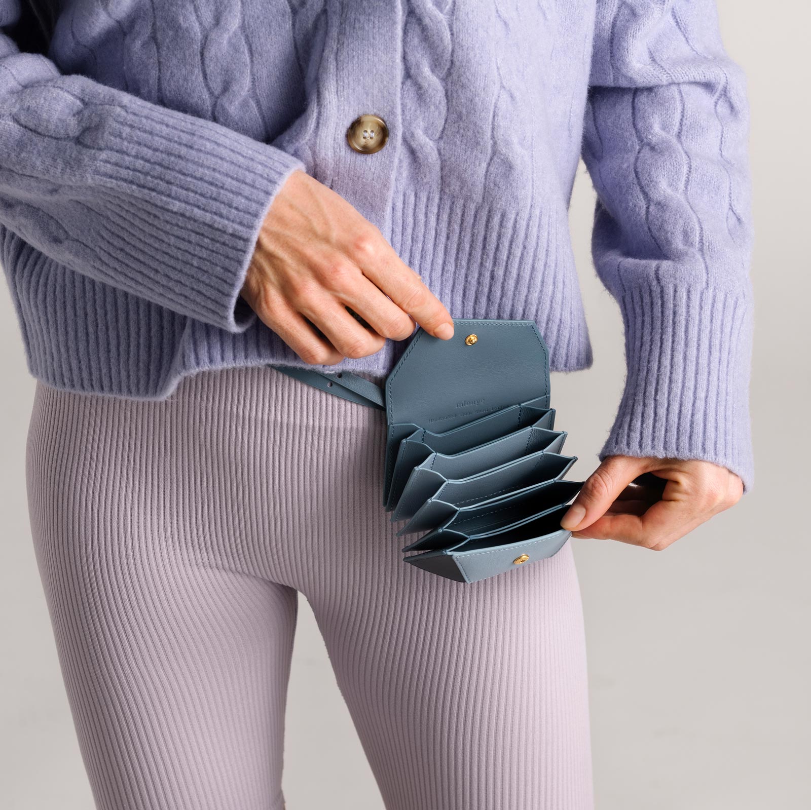 Naomi Mini Wallet - Carbon