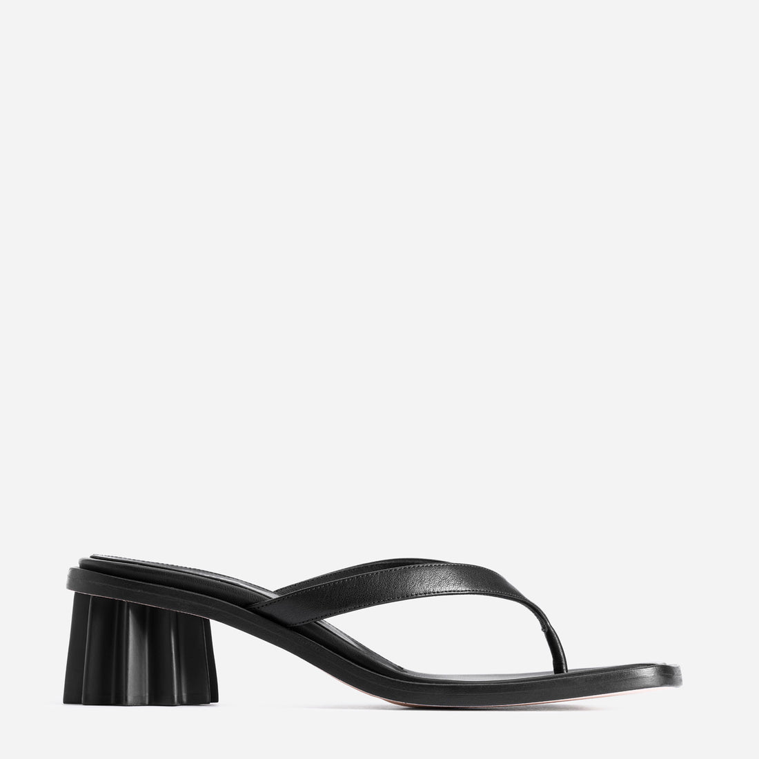 Thong Sandal in Black