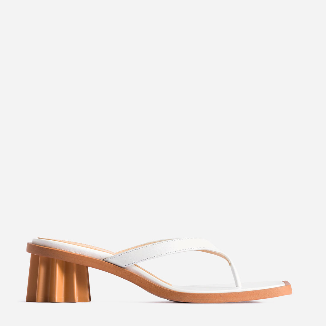 Thong Sandal in White